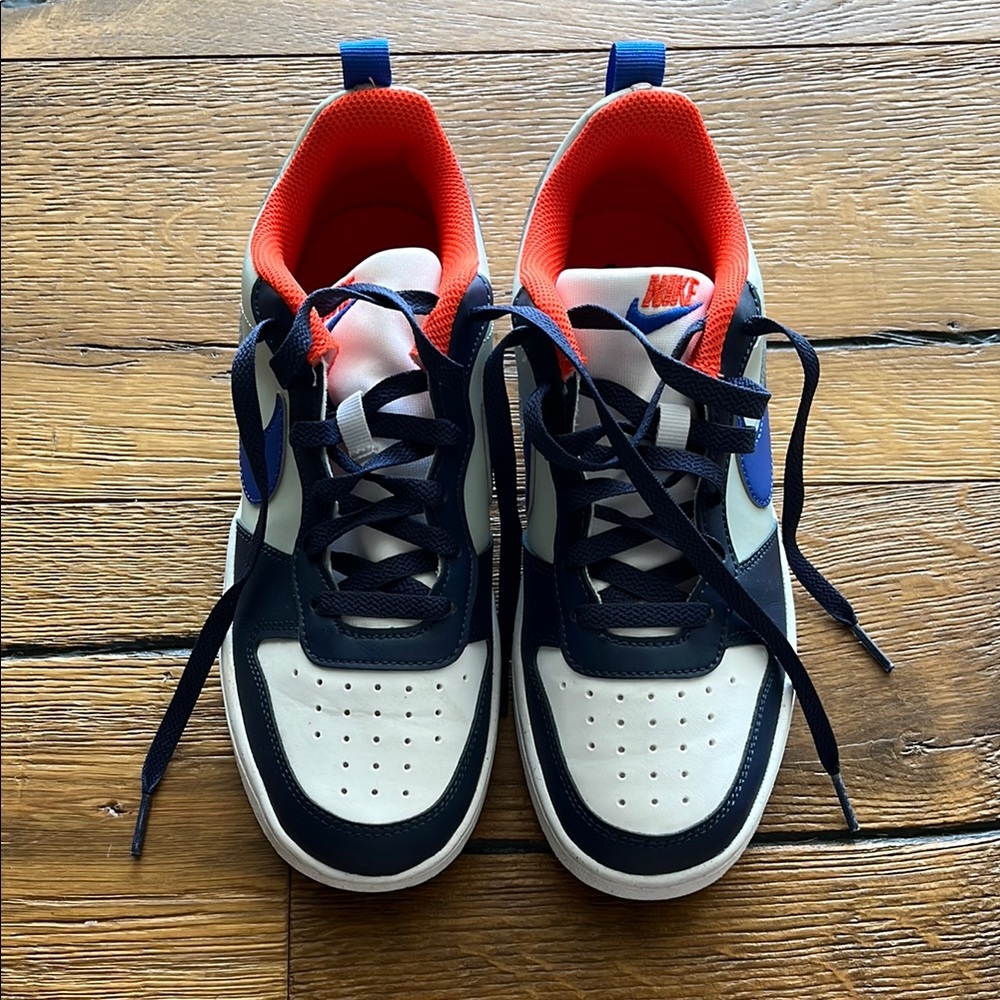 Nike Kids Court Borough Recraft Low To Sneakers!!